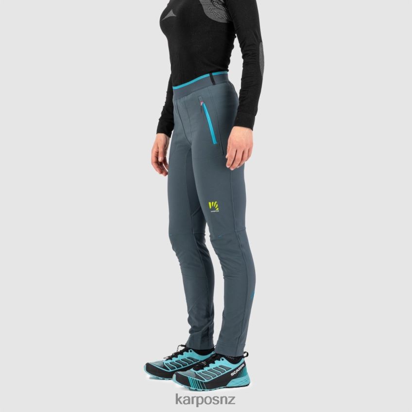 Pant| DARK SLATE/BLUE ATOLL 0848P81427 Karpos FEDERA W PANT Women