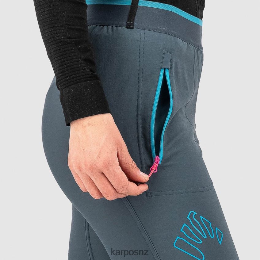 Pant| DARK SLATE/BLUE ATOLL 0848P81427 Karpos FEDERA W PANT Women