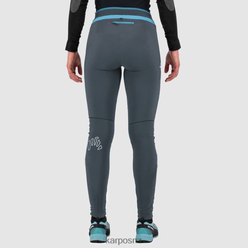 Pant| DARK SLATE/BLUE ATOLL 0848P81495 Karpos LAVAREDO PLUS WINTER W TIGHT Women