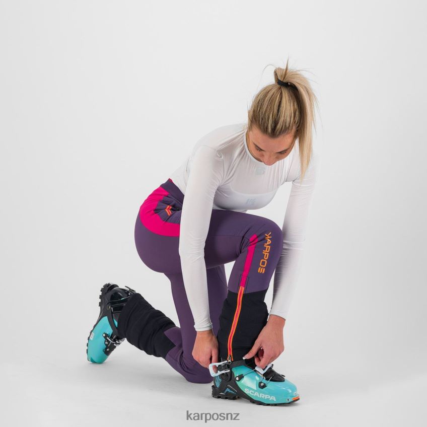 Pant| GRAPE/GRANITA 0848P81409 Karpos ALAGNA PLUS EVO W PANT Women