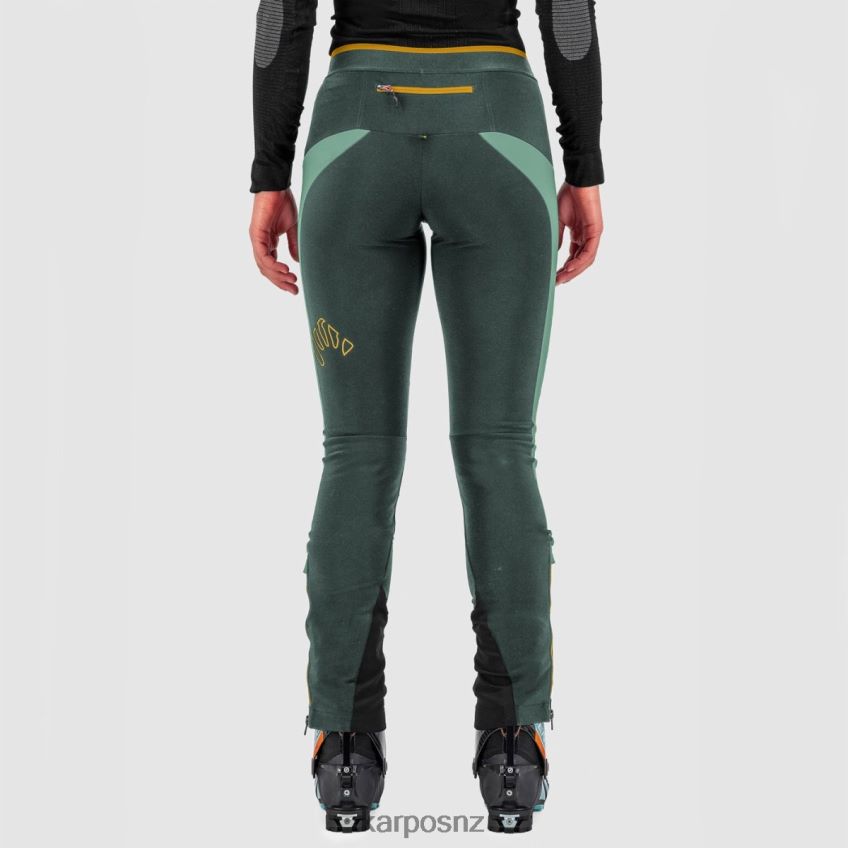 Pant| JUNGLE GREEN/FROSTY S. 0848P81460 Karpos ALAGNA EVO W PANT Women