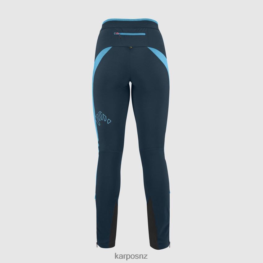 Pant| MIDNIGHT/BLUE ATOLL 0848P81466 Karpos ALAGNA EVO W PANT Women