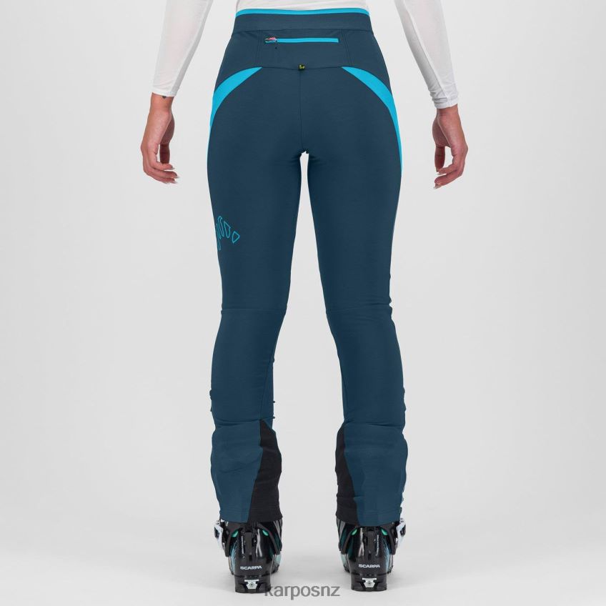Pant| MIDNIGHT/BLUE ATOLL 0848P81466 Karpos ALAGNA EVO W PANT Women