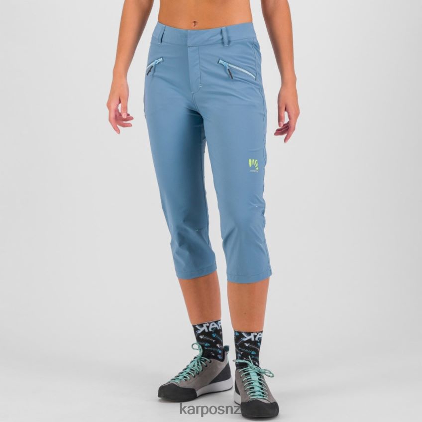 Pant| SPRING LAKE/AQUAMARINE 0848P81502 Karpos FANTASIA EVO W 3/4 PANT Women