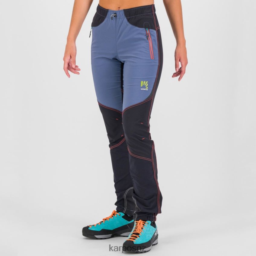 Pant| VINTAGE INDIGO/BLACK/HOT CORAL 0848P81469 Karpos ROCK W PANT Women