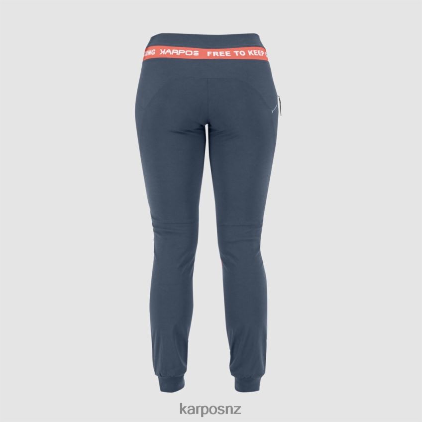 Pant| VINTAGE INDIGO/HOT CORAL 0848P81506 Karpos EASYFRIZZ W PANT Women
