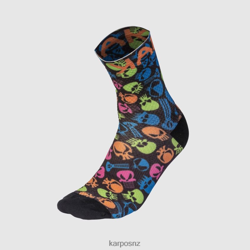 Sock| BLACK/MULTICOLOR 0848P8923 Karpos GREEN FIRE SOCKS Women