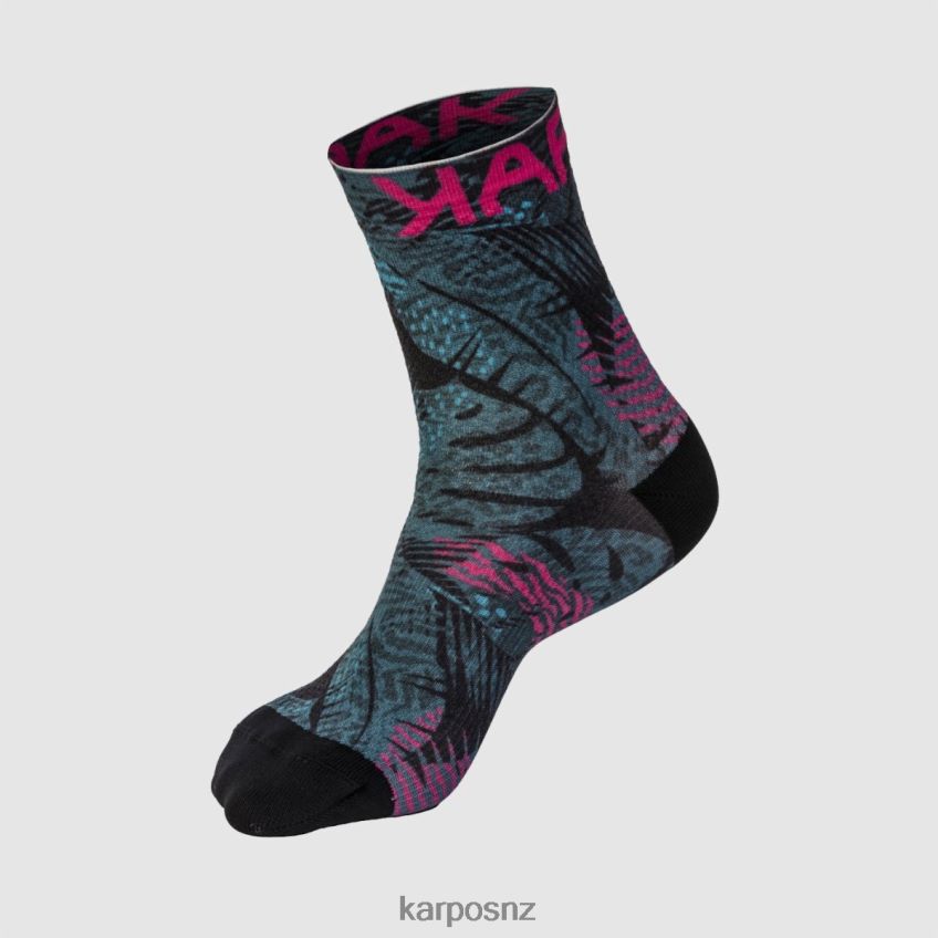 Sock| BLACK/OMBRE BLUE/AQUAMARINE/SP 0848P81624 Karpos GREEN FIRE W SOCKS Women