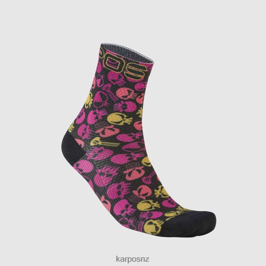 Sock| CHERRIES J./INNUENDO/HOT CORAL 0848P81625 Karpos GREEN FIRE W SOCKS Women