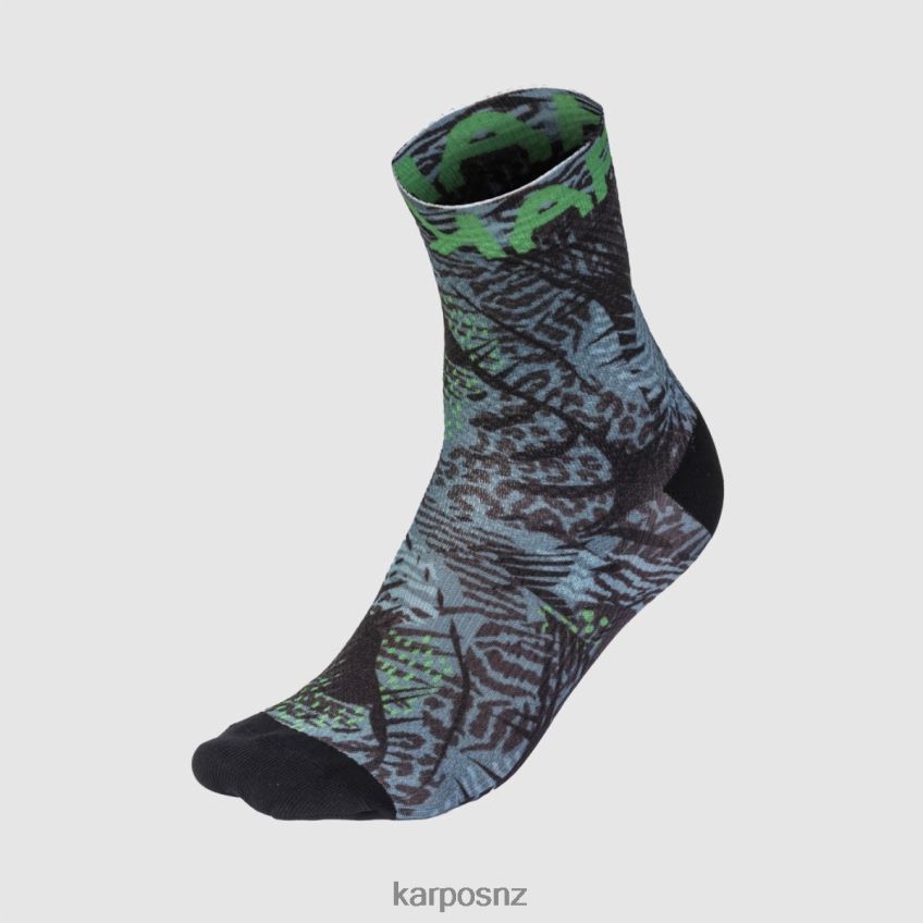Sock| DARK GREY/GREEN FLUO 0848P8927 Karpos GREEN FIRE SOCKS Women