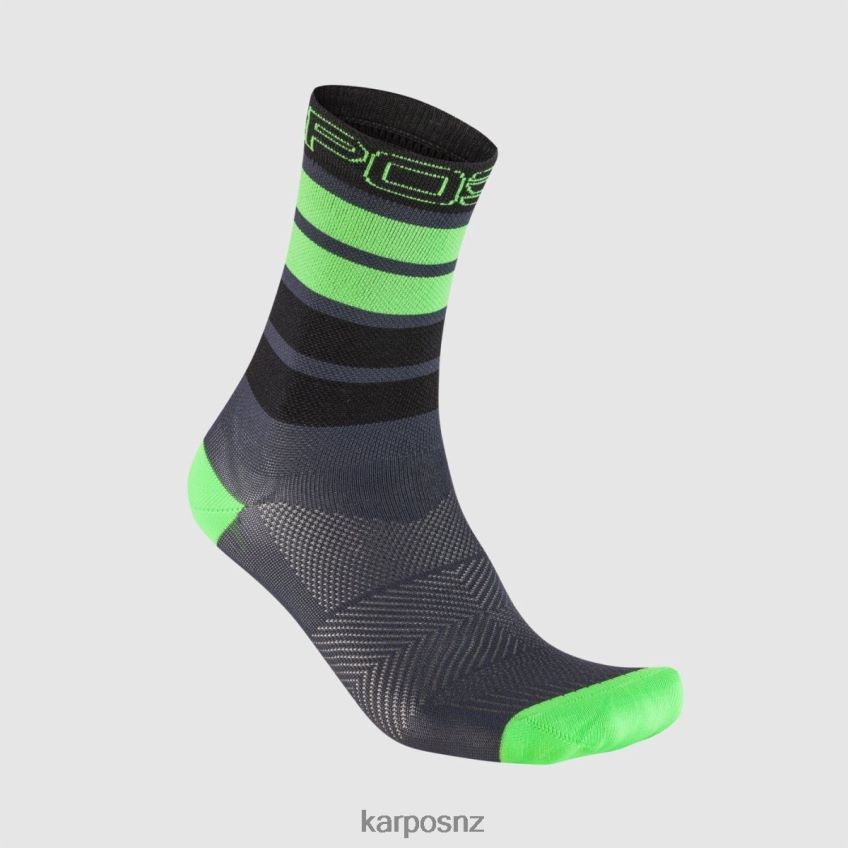 Sock| OMBRE BLUE/BLACK/JASMINE GREEN 0848P8930 Karpos VERVE SOCK Women