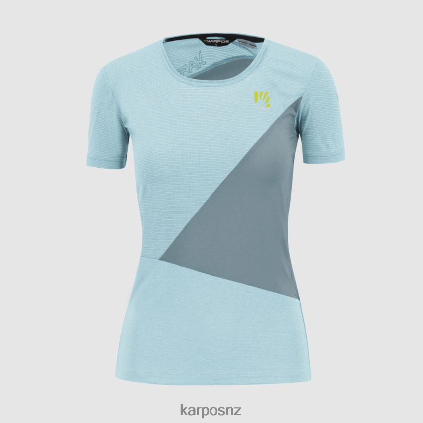 T-Shirt| AQUAMARINE/SPRING LAKE 0848P81283 Karpos NUVOLAU W JERSEY Women