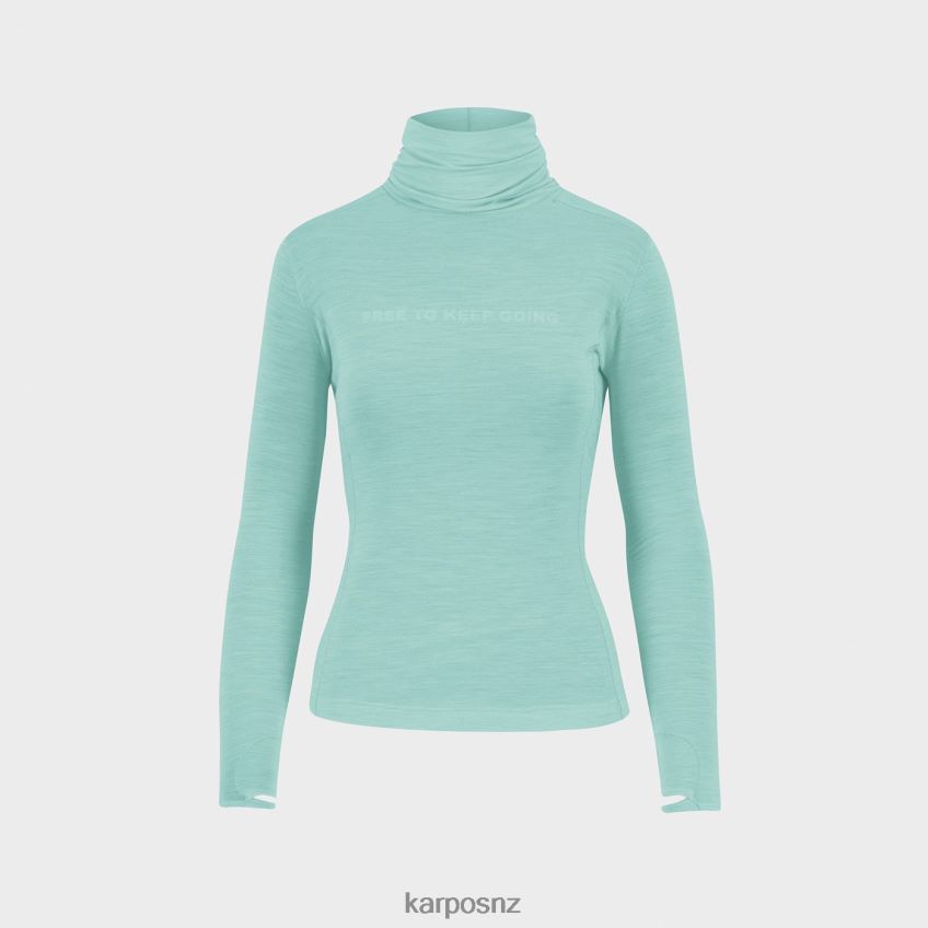 T-Shirt| AQUA SKY 0848P81232 Karpos EASYFRIZZ MERINO W JERSEY LS Women