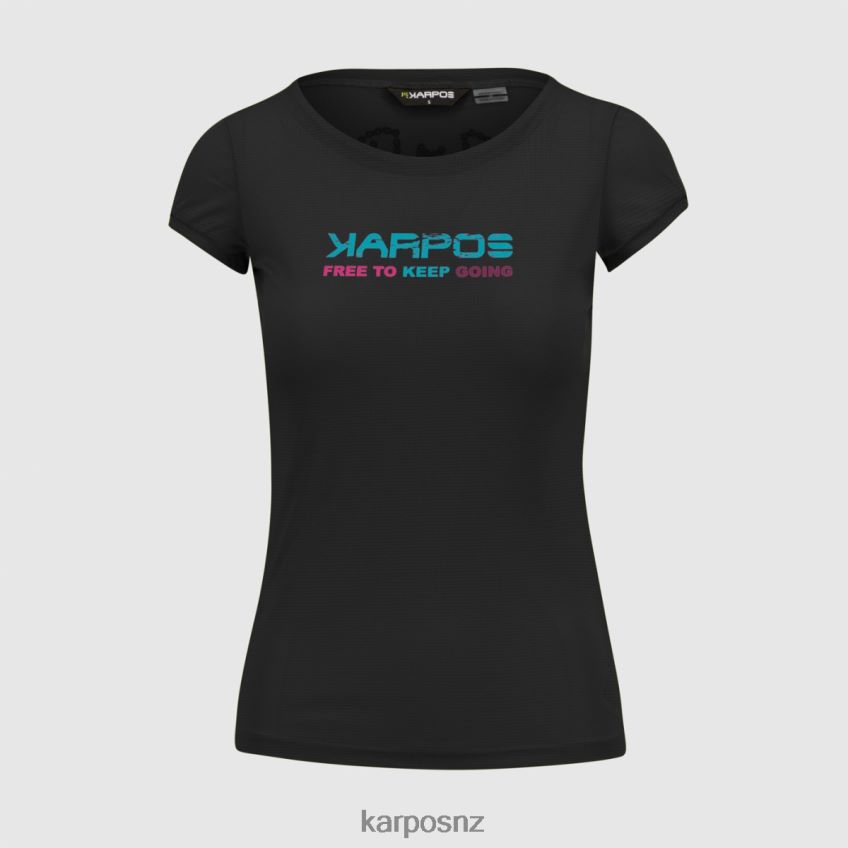 T-Shirt| BLACK 0848P81359 Karpos VAL FEDERIA W TEE Women