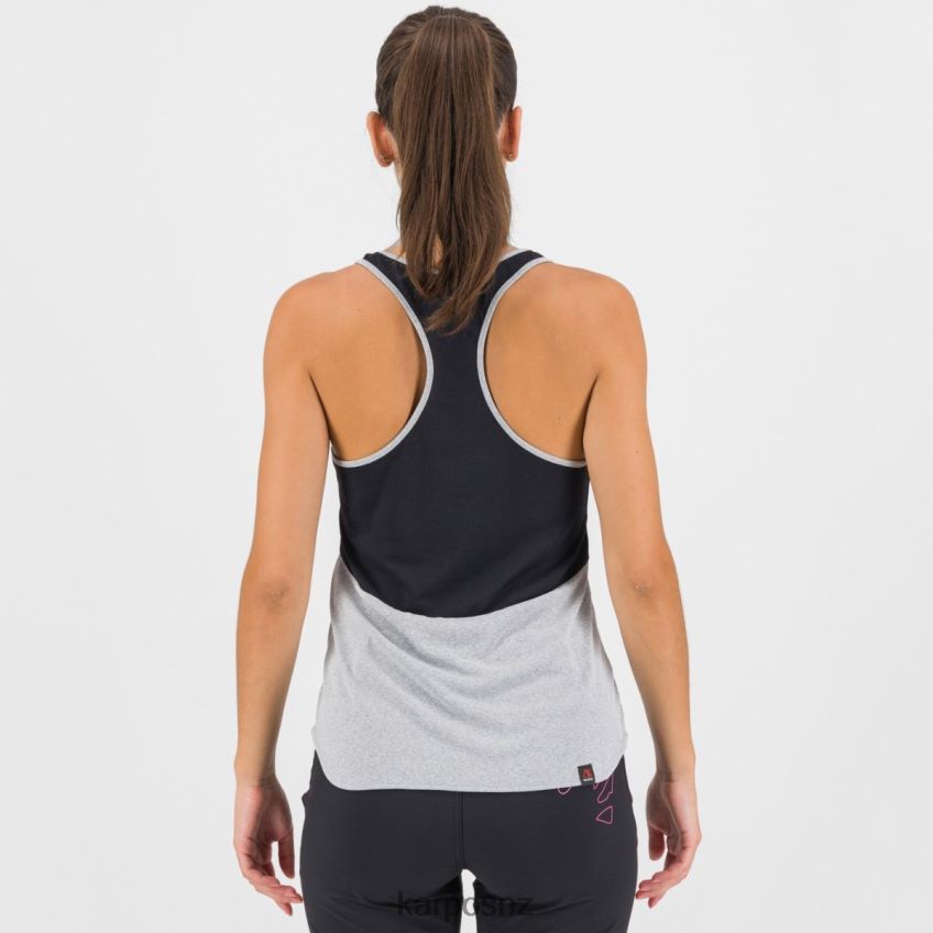 T-Shirt| BLACK/WHITE 0848P81300 Karpos ALTA VIA POLARTEC W TANK Women