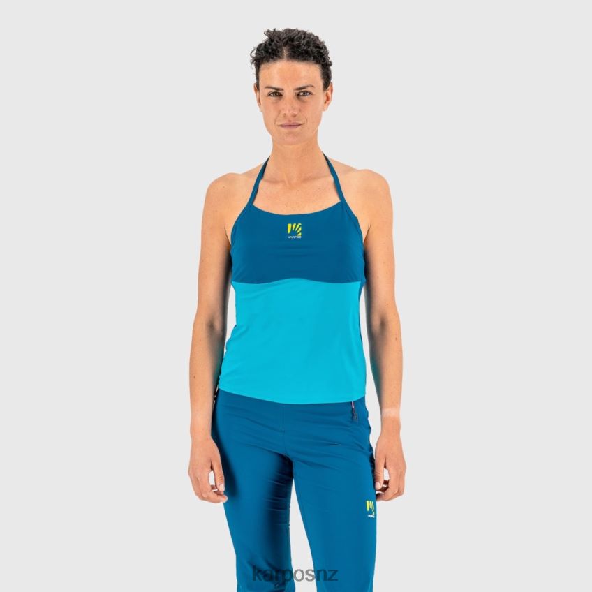 T-Shirt| BLUEBIRD/MOROCCAN BLUE 0848P81339 Karpos EASYGOING SUN W TOP Women