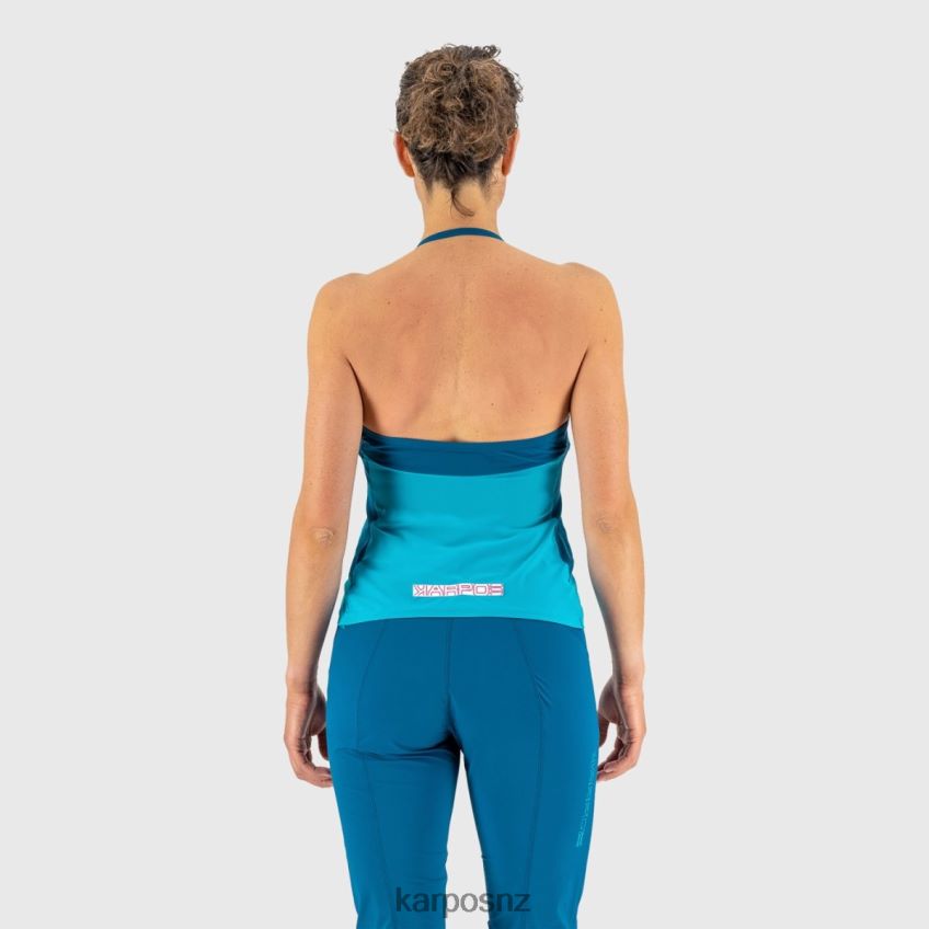 T-Shirt| BLUEBIRD/MOROCCAN BLUE 0848P81339 Karpos EASYGOING SUN W TOP Women