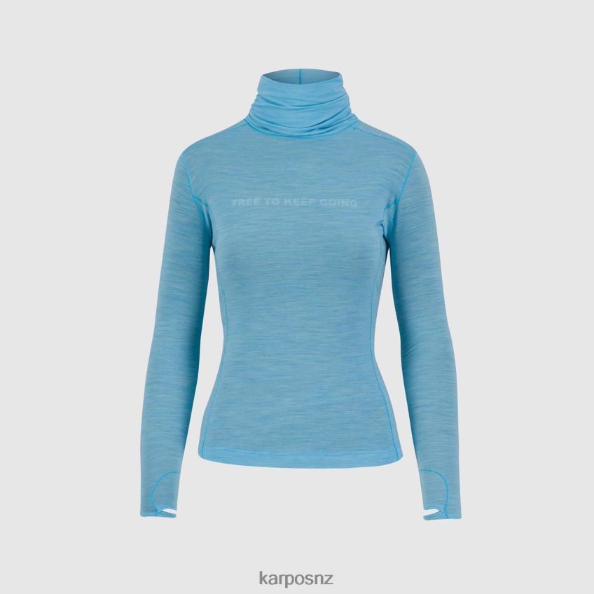 T-Shirt| BLUE ATOLL 0848P81233 Karpos EASYFRIZZ MERINO W JERSEY LS Women