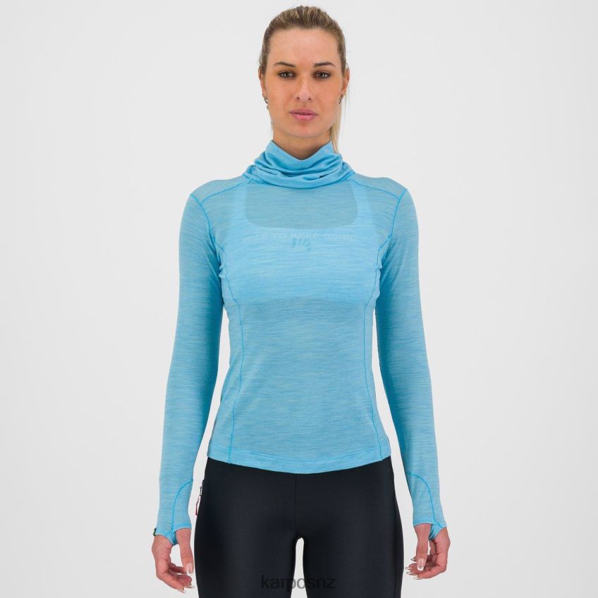 T-Shirt| BLUE ATOLL 0848P81233 Karpos EASYFRIZZ MERINO W JERSEY LS Women