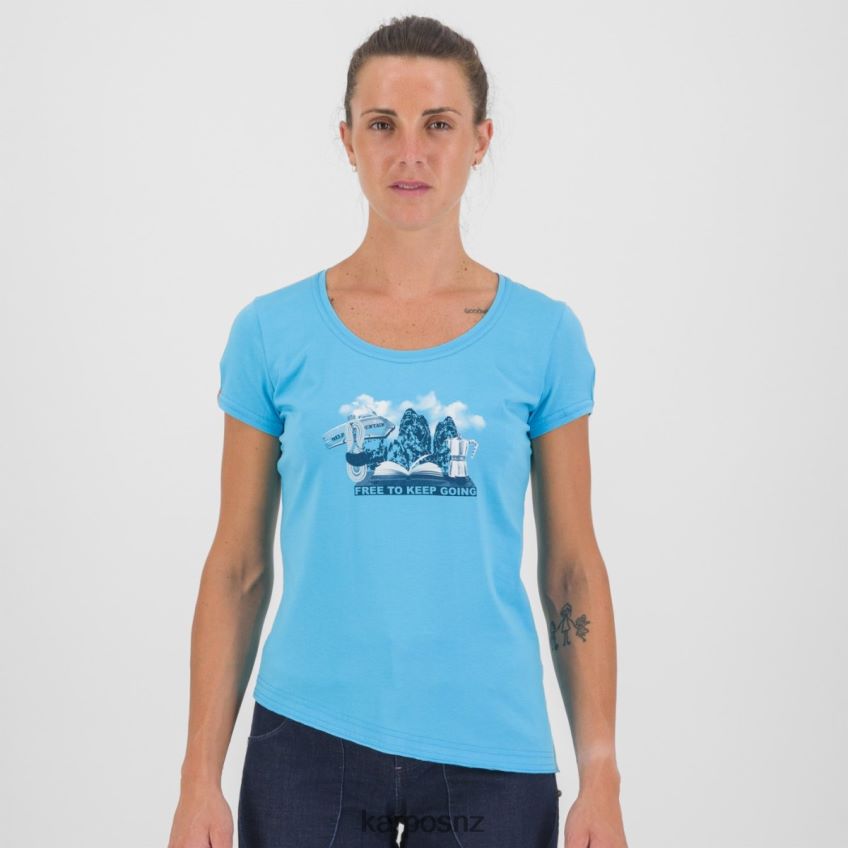T-Shirt| BLUE ATOLL 0848P81361 Karpos ANEMONE EVO W T-SHIRT Women