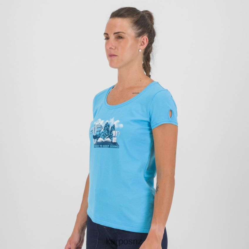 T-Shirt| BLUE ATOLL 0848P81361 Karpos ANEMONE EVO W T-SHIRT Women