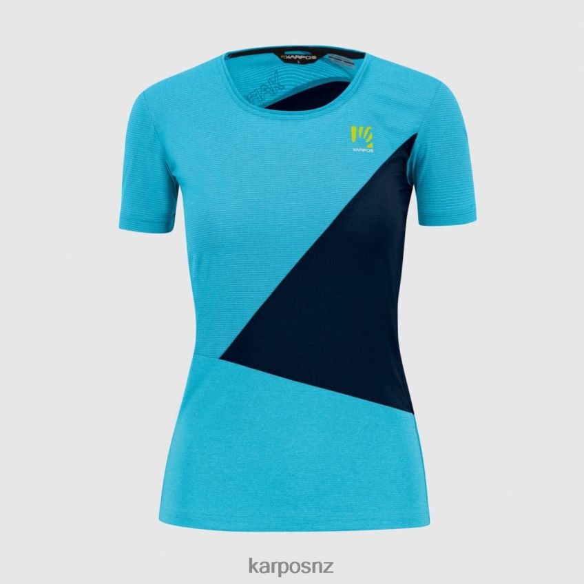 T-Shirt| BLUE ATOLL/SKY CAPTAIN 0848P81280 Karpos NUVOLAU W JERSEY Women