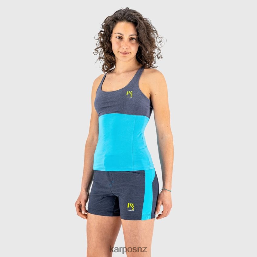 T-Shirt| BLUE ATOLL/SKY CAPTAIN 0848P81325 Karpos BULL EVO W TOP Women