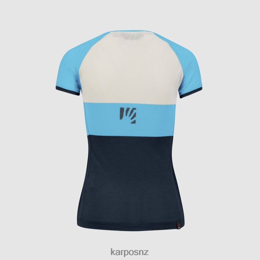 T-Shirt| BLUE ATOLL/WHITE/SKY CAPTAIN 0848P81245 Karpos MOVED EVO W JERSEY Women