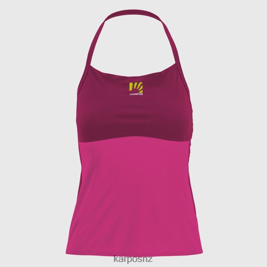 T-Shirt| CABARET/RASPBERRY RADIANCE 0848P81338 Karpos EASYGOING SUN W TOP Women