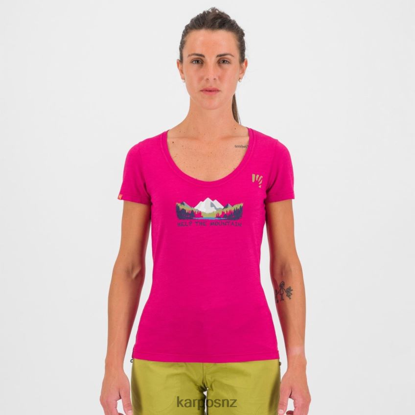 T-Shirt| CHERRIES JUBILEE 0848P81321 Karpos AMBRETTA W T-SHIRT Women