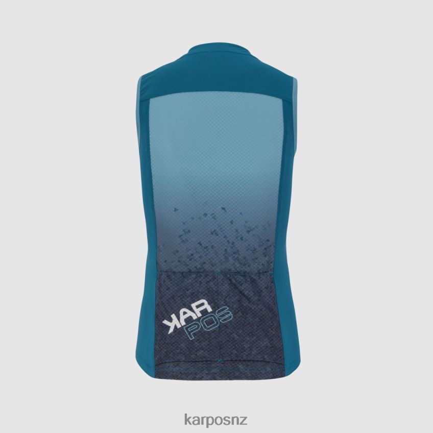 T-Shirt| CORSAIR/ADRIATIC BLUE 0848P81234 Karpos VERVE EVO W SLEEVELESS Women