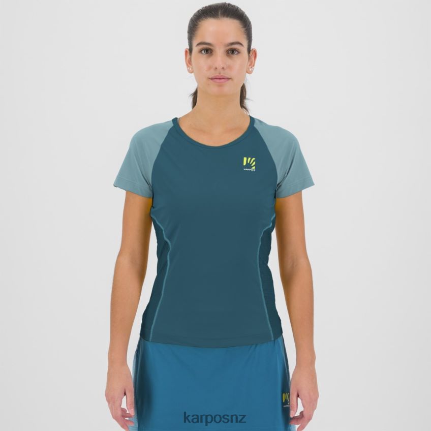 T-Shirt| CORSAIR/ADRIATIC BLUE 0848P81258 Karpos LAVAREDO EVO W JERSEY Women