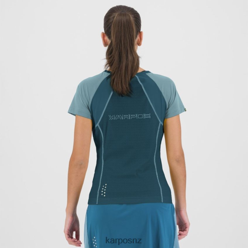 T-Shirt| CORSAIR/ADRIATIC BLUE 0848P81258 Karpos LAVAREDO EVO W JERSEY Women