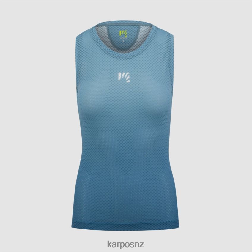 T-Shirt| CORSAIR/ADRIATIC BLUE 0848P81350 Karpos VERVE MESH W SLEEVELESS Women