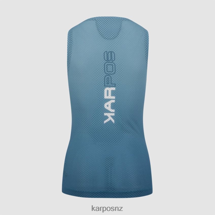 T-Shirt| CORSAIR/ADRIATIC BLUE 0848P81350 Karpos VERVE MESH W SLEEVELESS Women