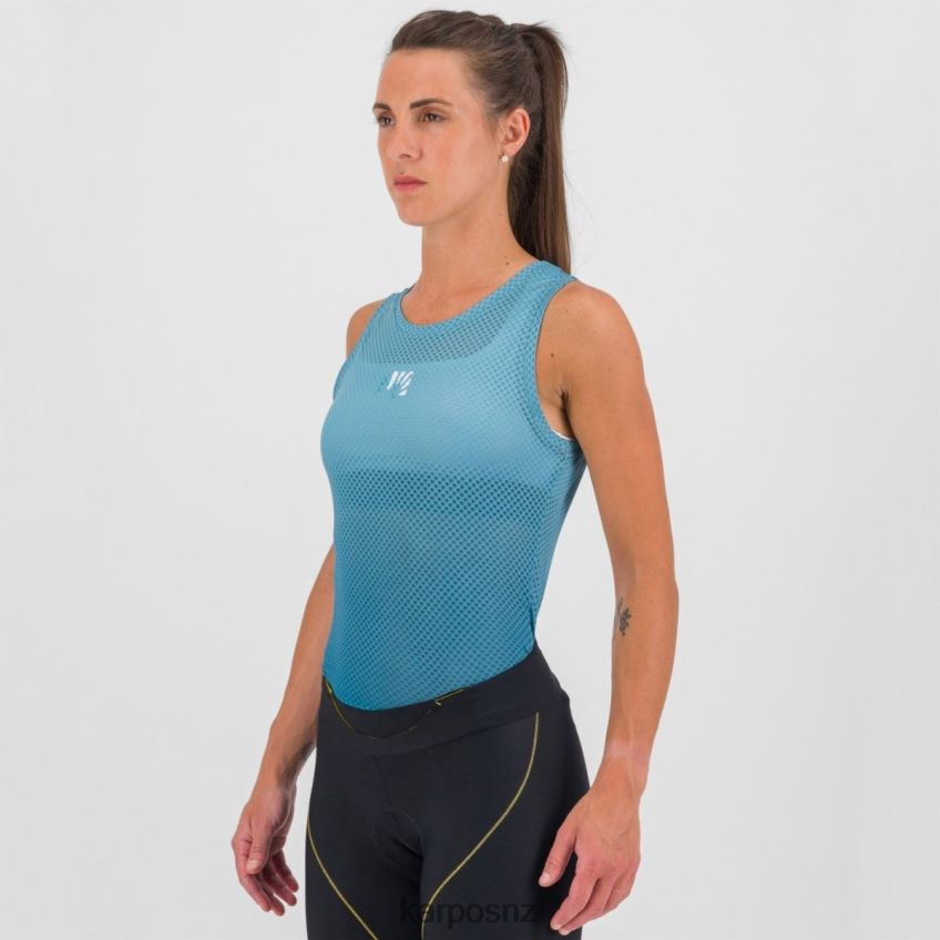 T-Shirt| CORSAIR/ADRIATIC BLUE 0848P81350 Karpos VERVE MESH W SLEEVELESS Women