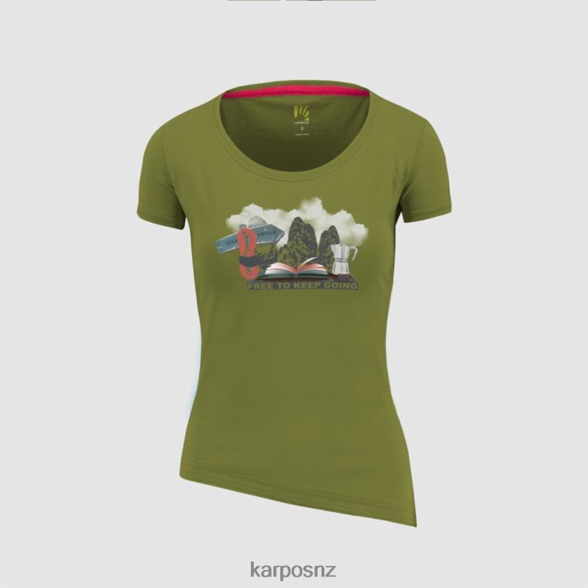 T-Shirt| GUACAMOLE 0848P81362 Karpos ANEMONE EVO W T-SHIRT Women