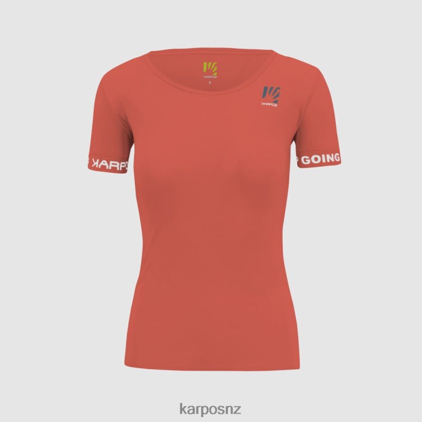 T-Shirt| HOT CORAL 0848P81273 Karpos EASYFRIZZ W T-SHIRT Women