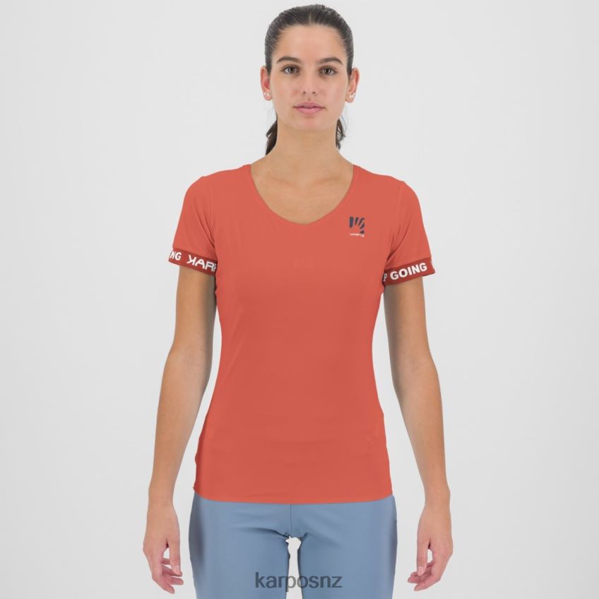 T-Shirt| HOT CORAL 0848P81273 Karpos EASYFRIZZ W T-SHIRT Women