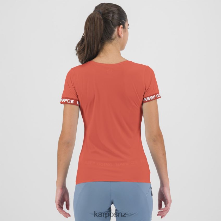 T-Shirt| HOT CORAL 0848P81273 Karpos EASYFRIZZ W T-SHIRT Women