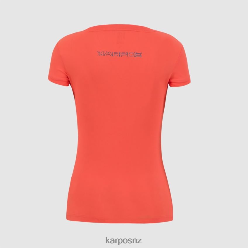 T-Shirt| HOT CORAL 0848P81295 Karpos EASYGOING W JERSEY Women