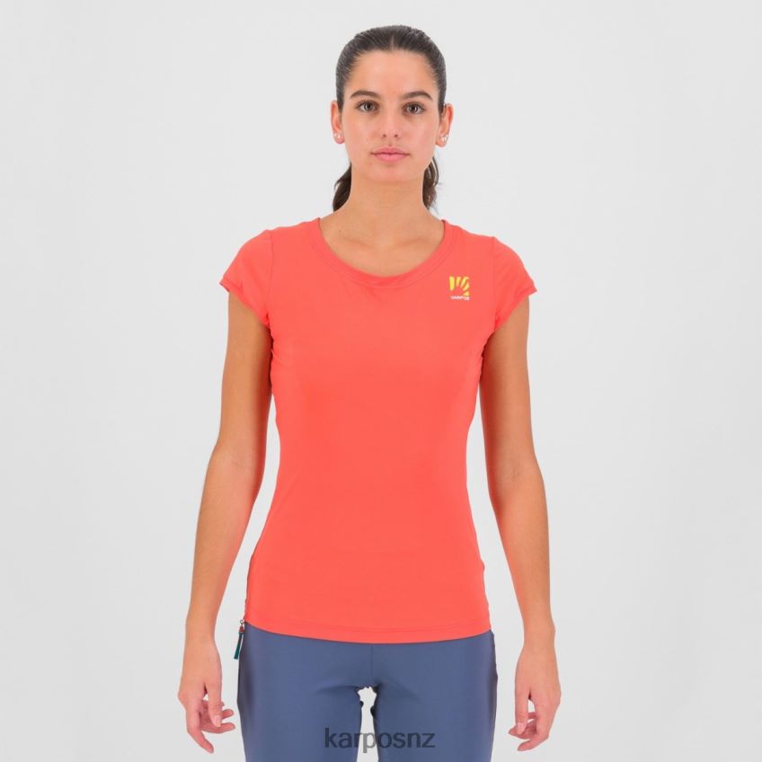 T-Shirt| HOT CORAL 0848P81295 Karpos EASYGOING W JERSEY Women