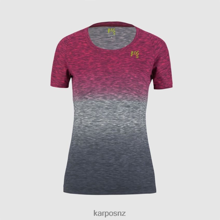 T-Shirt| HOT CORAL/VINTAGE INDIGO 0848P81266 Karpos PRATO PIAZZA W JERSEY Women