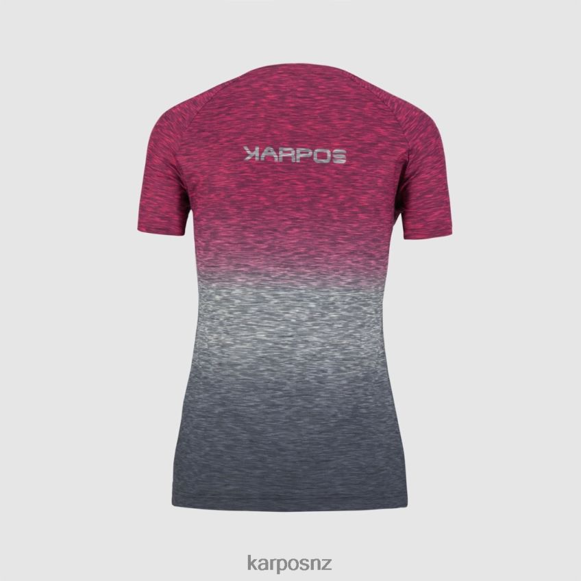 T-Shirt| HOT CORAL/VINTAGE INDIGO 0848P81266 Karpos PRATO PIAZZA W JERSEY Women