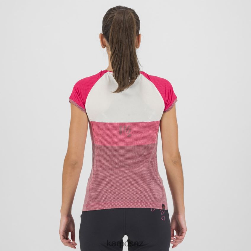 T-Shirt| INNUENDO/WHITE/CHERRIES JUBILE 0848P81248 Karpos MOVED EVO W JERSEY Women