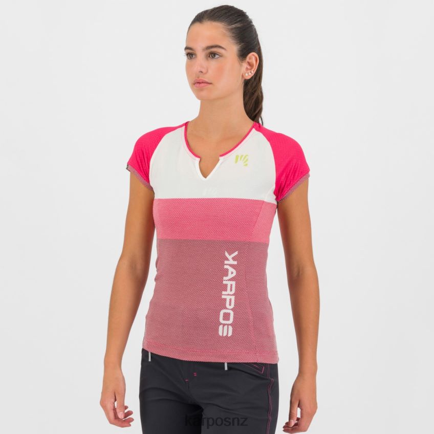 T-Shirt| INNUENDO/WHITE/CHERRIES JUBILE 0848P81248 Karpos MOVED EVO W JERSEY Women