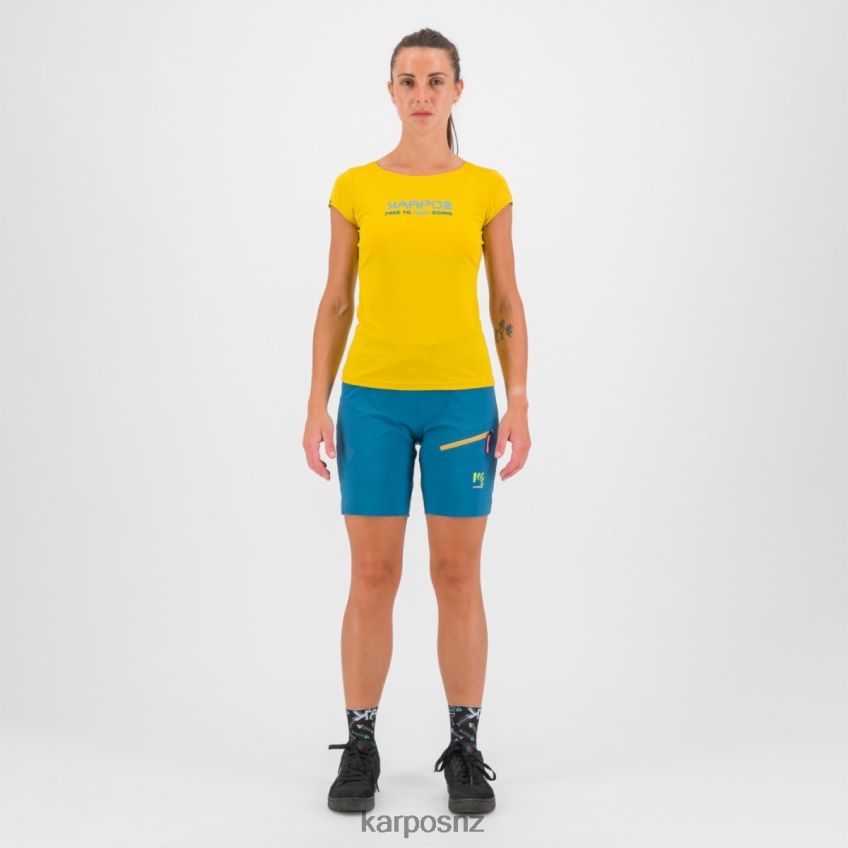 T-Shirt| LEMON CURRY 0848P81357 Karpos VAL FEDERIA W TEE Women