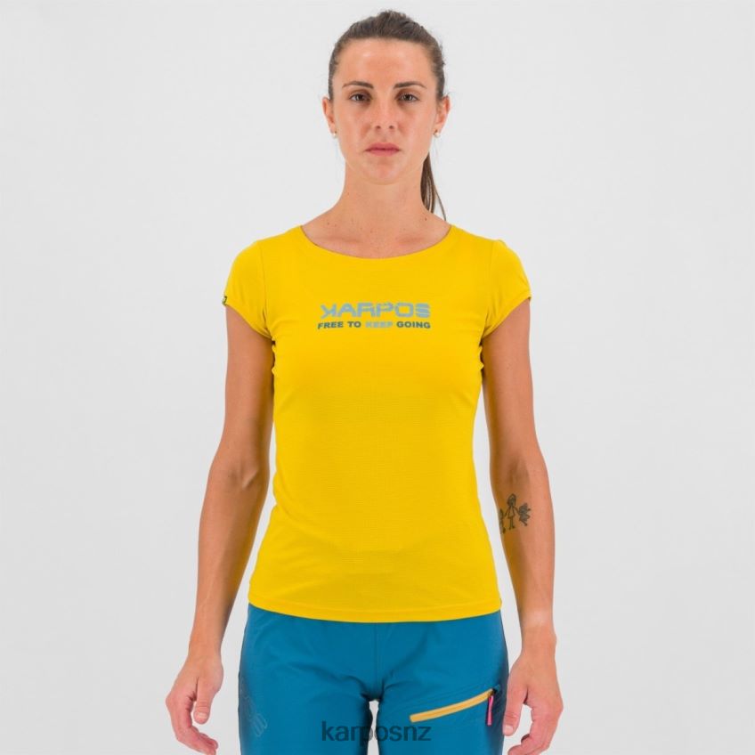 T-Shirt| LEMON CURRY 0848P81357 Karpos VAL FEDERIA W TEE Women