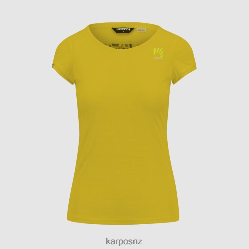 T-Shirt| LEMON CURRY/ADRIATIC BLUE/CORS 0848P81377 Karpos LOMA W JERSEY Women