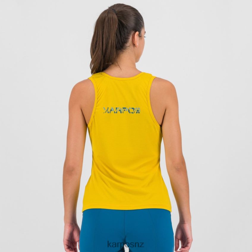 T-Shirt| LEMON CURRY/ADRIATIC BLUE/CORS 0848P81386 Karpos LOMA W TOP Women